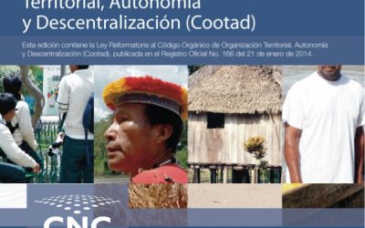 CODIGO ORGÁNICO DE ORGANIZACIÓN TERRITORIAL, COOTAD