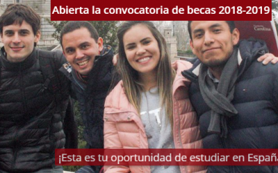 Fundación Carolina: Convocatoria de becas 2018-2019