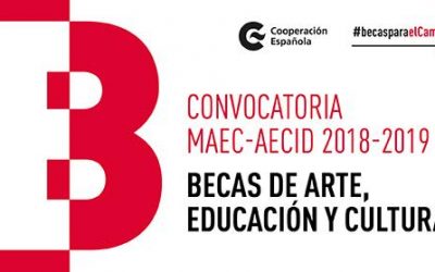 AECID: Abierta la convocatoria de Becas MAEC/AECID de Arte, Educación y Cultura 2018-2019