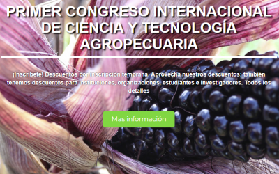 Primer Congreso Internacional de Ciencia y Tecnología Agropecuaria